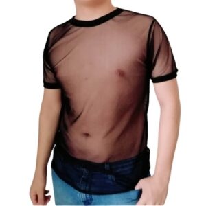 Playera Mesh Transparente